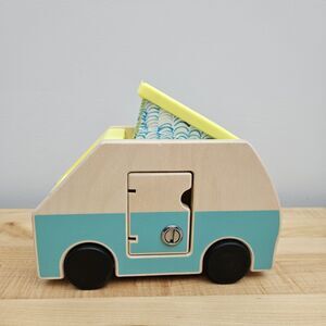 Lovevery Montessori Wooden Camper Van from The Free Spirit Toddler Kit No Keys